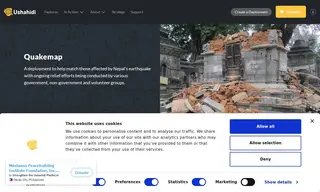 Preview of the Quakemap Case Study
