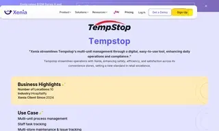 Preview of the Tempstop Case Study