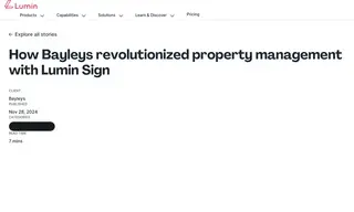 Preview of the Bayleys Case Study