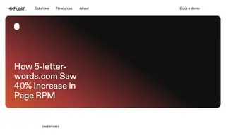 Preview of the 5 Letter Words Case Study