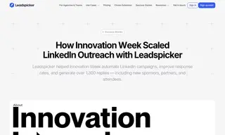 Preview of the Innovation Week Case Study