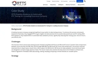 Preview of the Leading Insurance Company Case Study