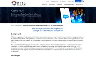 Preview of the Leading Financial Institution Case Study