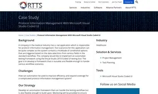 Preview of the Large Medical Healthcare Company Case Study