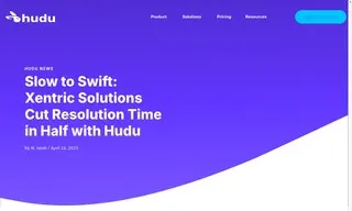 Preview of the Xentric Solutions, Inc. Case Study