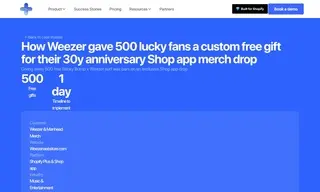 Preview of the Weezer & Manhead Merch Case Study