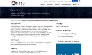 Preview of the Major Media & Entertainment Company Case Study