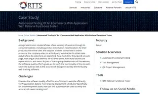 Preview of the Major Electronics Retailer Case Study