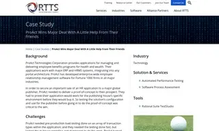 Preview of the ProAct Technologies Corporation Case Study