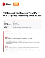 Preview of the TE Connectivity Case Study