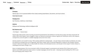 Preview of the Gamma Case Study