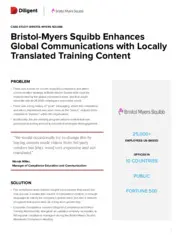 Preview of the Bristol Myers Squibb Case Study