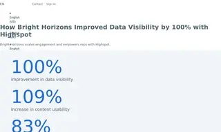 Preview of the Bright Horizons Case Study