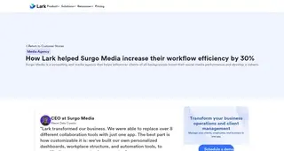 Preview of the Surgo Media Case Study