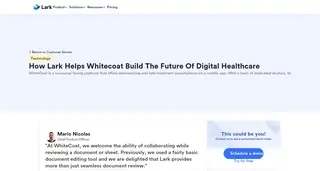 Preview of the WhiteCoat Case Study