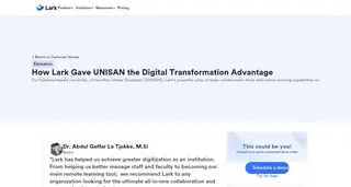 Preview of the UNISAN Case Study