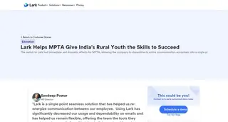 Preview of the MPTA Education Ltd. Case Study