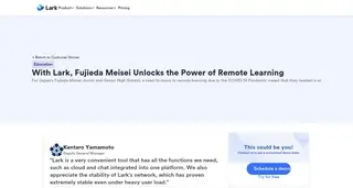 Preview of the Fujieda Meisei Junior and Senior High School Case Study