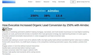 Preview of the Evocalize Case Study