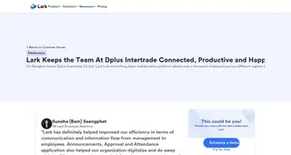 Preview of the Dplus intertrade Case Study