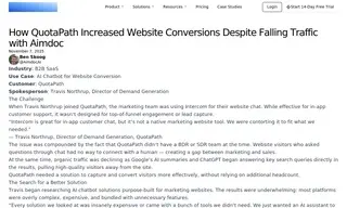 Preview of the QuotaPath Case Study