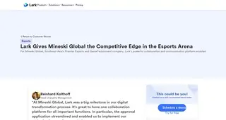 Preview of the Mineski Global Case Study