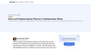 Preview of the Ajanta Pharma Limited Case Study