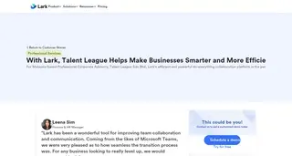 Preview of the Talent League Sdn Bhd Case Study