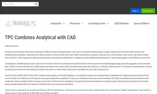 Preview of the All Points Land Surveying Case Study