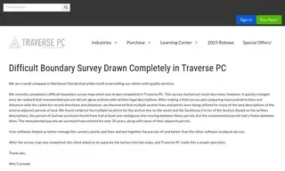 Preview of the JW Cannady Surveying Inc. Case Study