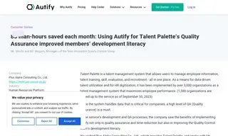 Preview of the Plus Alpha Consulting Case Study