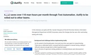 Preview of the KOSE Case Study