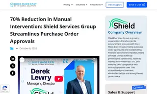 Preview of the Shield Services Group Case Study