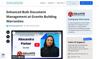 Preview of the Granite Building Warranties Case Study