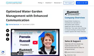 Preview of the Russell Water Gardens Case Study
