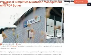 Preview of the Protinus IT Case Study