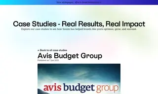 Preview of the Avis Budget Group Case Study