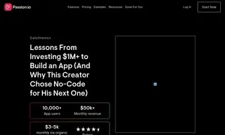 Preview of the Calxthenics Case Study