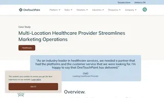 Preview of the Leading U.S.-Based Healthcare Organization Case Study