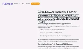 Preview of the Leading Orthopedic Group Case Study