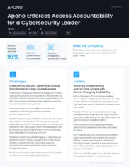 Preview of the International Cybersecurity Firm Case Study