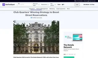 Preview of the Club Quarters Hotels Case Study