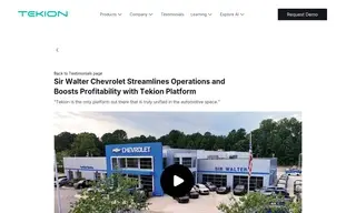 Preview of the Sir Walter Chevrolet Case Study