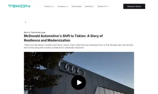 Preview of the McDonald Automotive Group Case Study