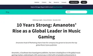 Preview of the Amanotes Case Study