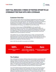 Preview of the Vial Case Study