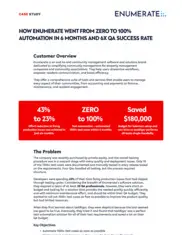 Preview of the Enumerate Case Study