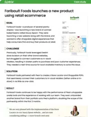 Preview of the Faribault Foods Case Study
