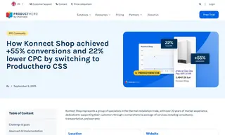 Preview of the Konnect Shop Case Study