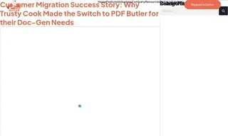 Preview of the Trusty Cook Case Study